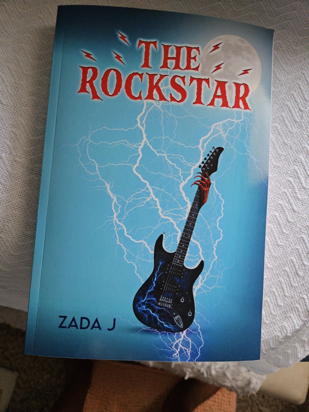 The Rockstar - Blue Guitar Cover Book